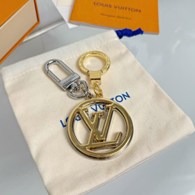 Louis Vuitton LV detachable two-piece pendant keychain-3644