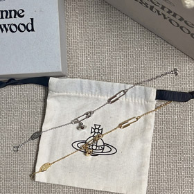 Vivienne Westwood Saturn three-dimensional planet pin bracelet-3831